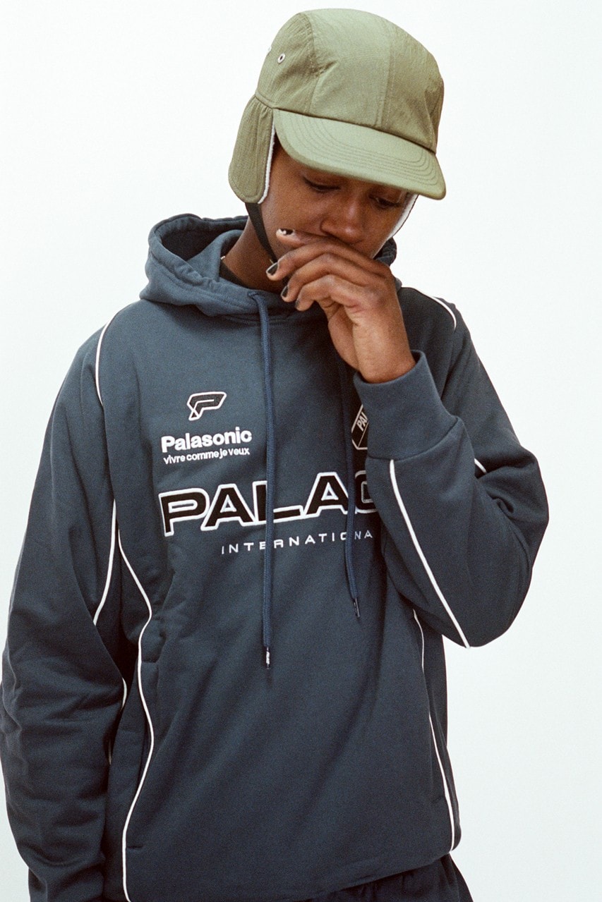 palace london brand holiday collection jackets t-shirts sweaters hats 