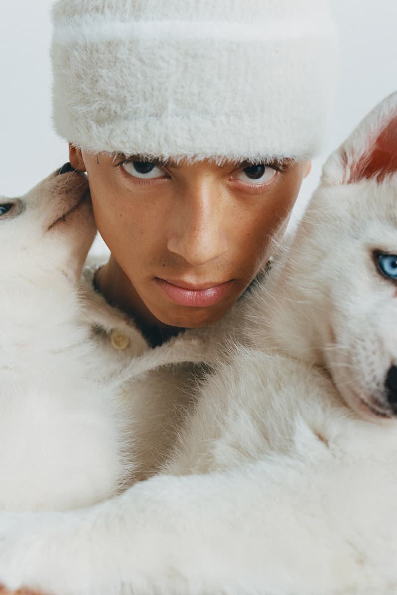 Jacquemus "Neve World" winter outerwear hats beanies scarves gloves sweaters tops dresses 