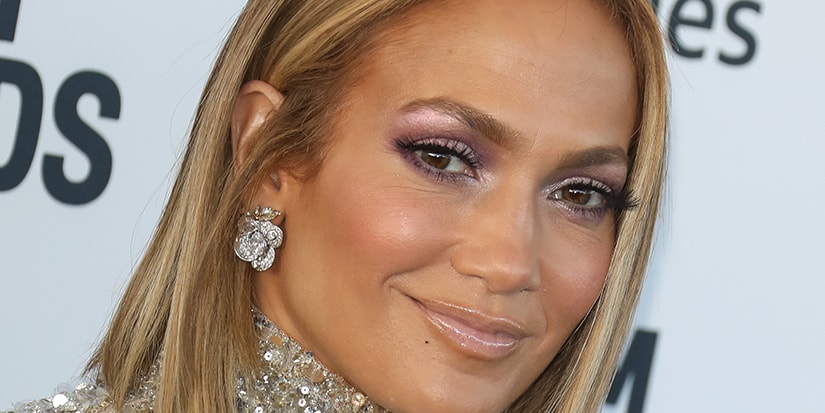 Jennifer Lopez's Swarovski-Gem Lined Pedicure Makes a Case for Showing off Winter Toes