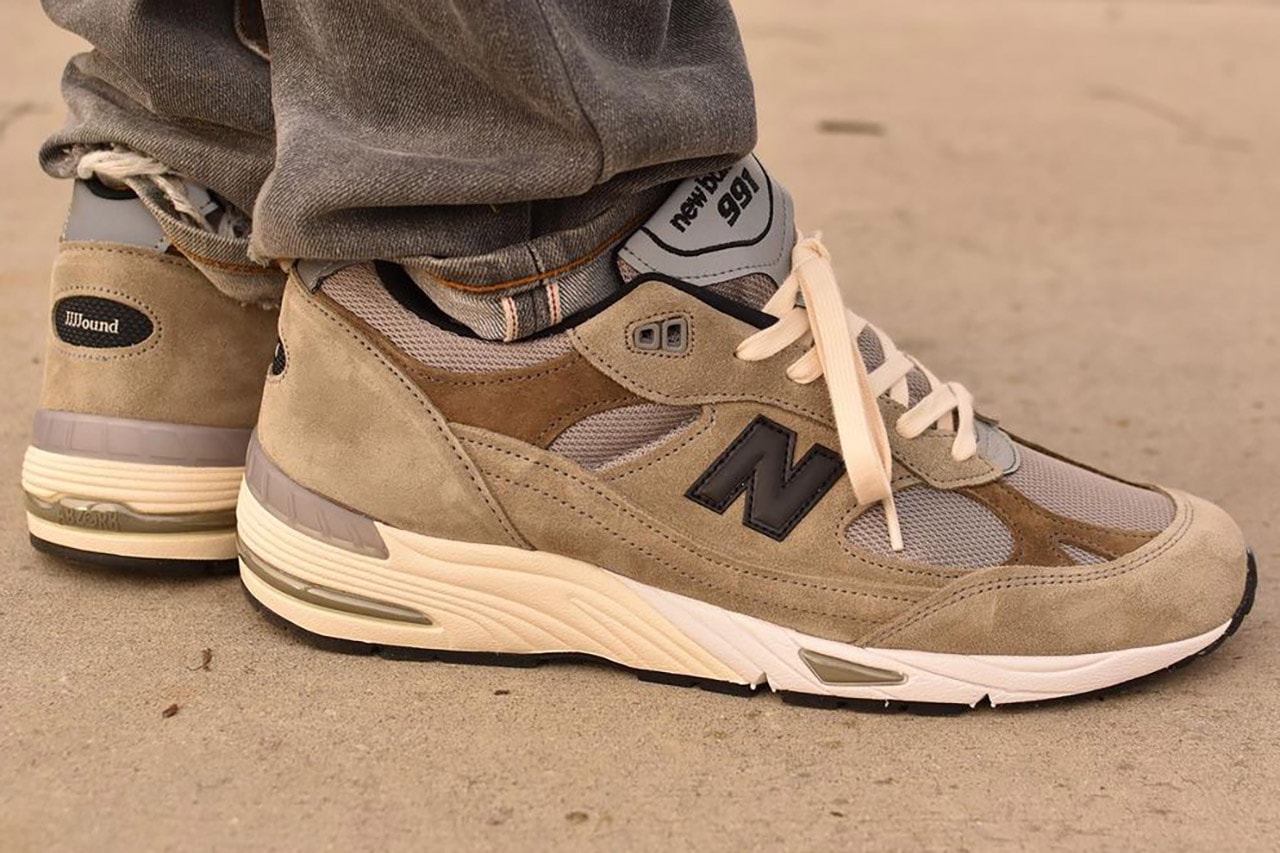 JJJJound New Balance 991 Collaborations On-Foot Images Release Date Info