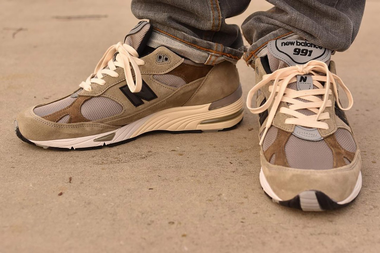 JJJJound New Balance 991 Collaborations On-Foot Images Release Date Info