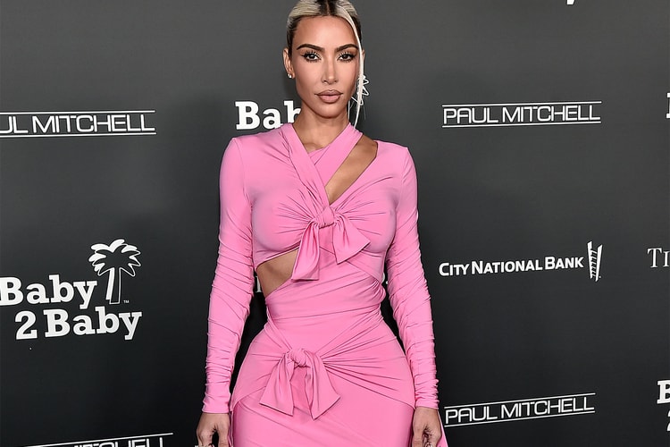 Kim Kardashian Is Pretty in Balenciaga Pink