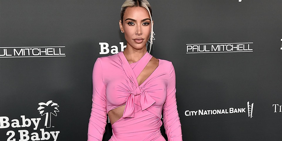 Kim Kardashian Is Pretty in Balenciaga Pink