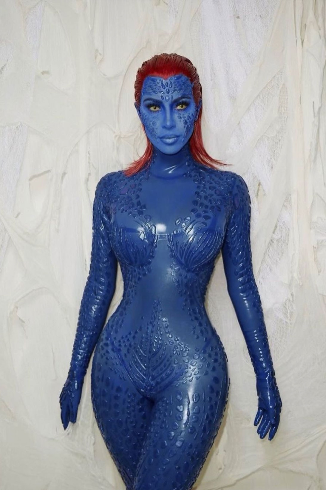 Kim Kardashian Marvel Cinematic Universe Mystique Halloween Costume Disney Rumors Info