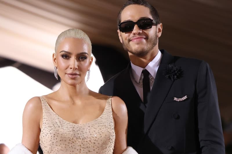 kim kardashian pete davidson don't speak report exes celebrity couple split relationships