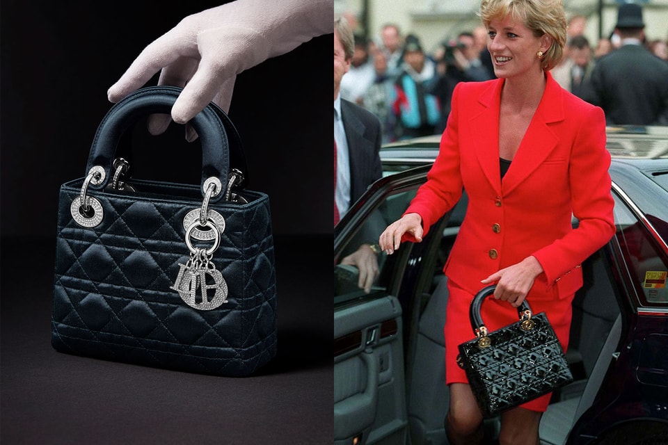 Original Lady Dior Worn by Princess Diana Launch