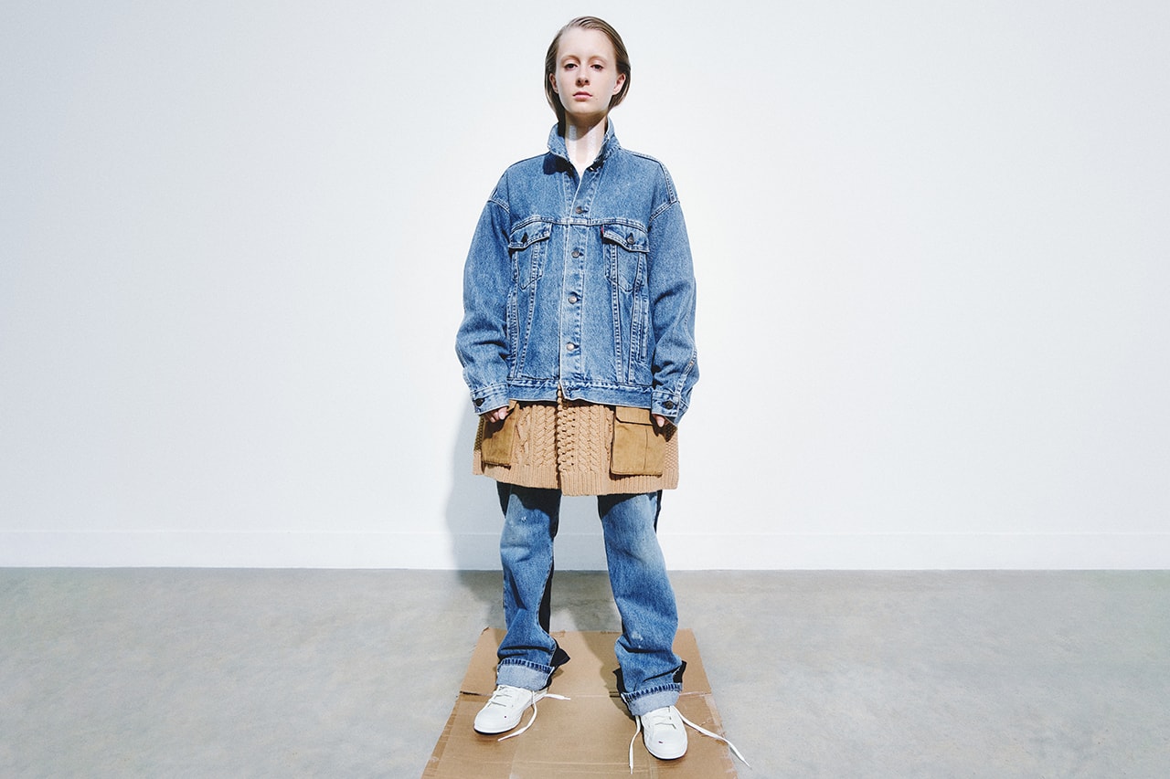 levis UNDERCOVER fall collection collaboration denim jackets puffers 