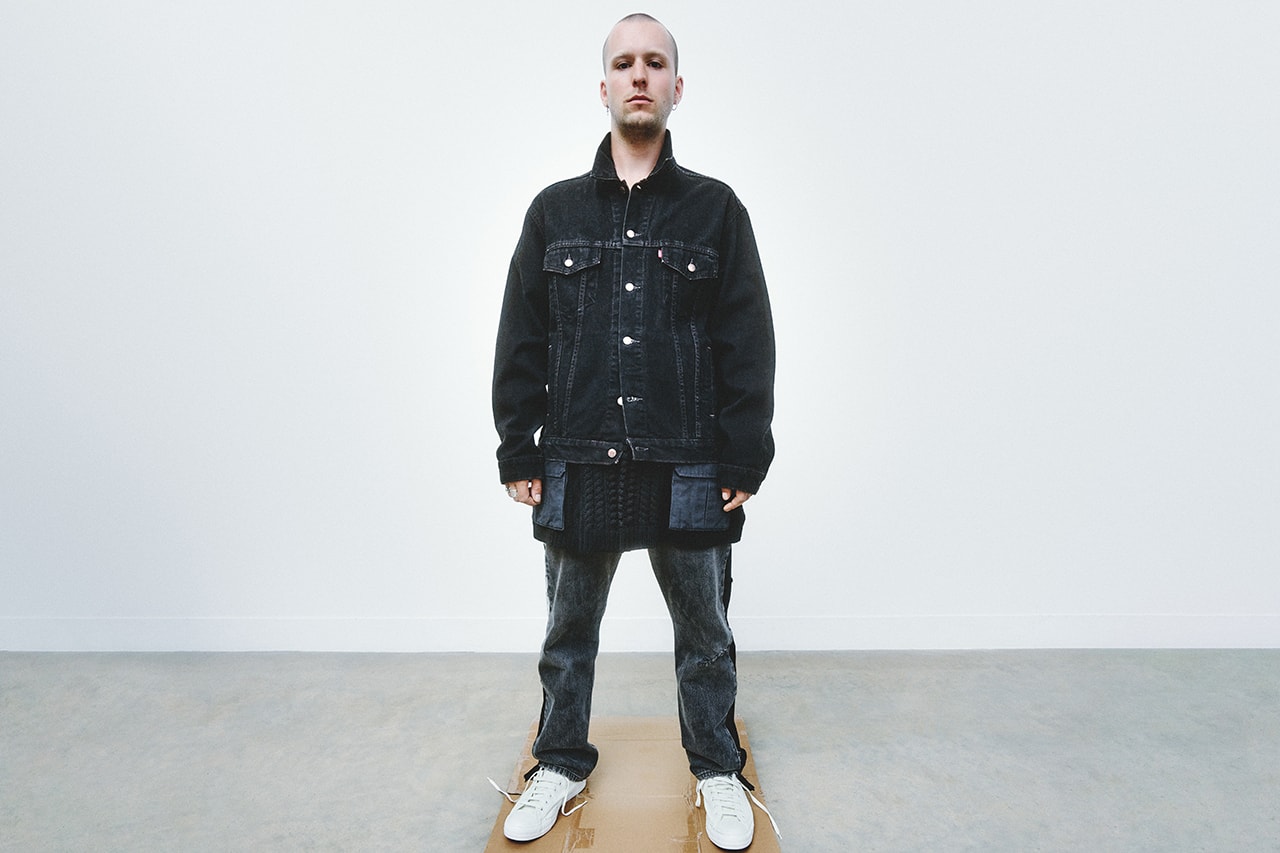 levis UNDERCOVER fall collection collaboration denim jackets puffers 