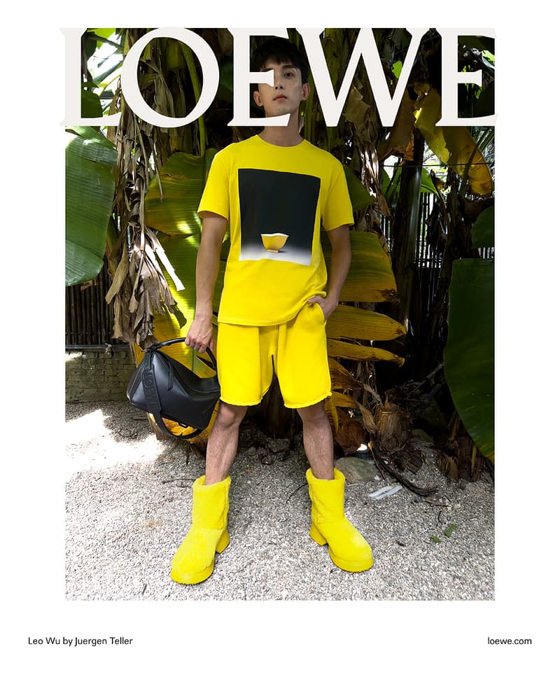 Loewe Spring Summer Campaign Juergen Teller Chinese Monochrome Collection Images 