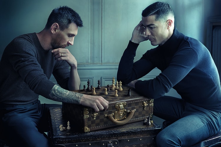 Cristiano Ronaldo and Lionel Messi Play Chess in New Louis Vuitton Campaign