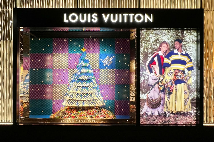 Peep Louis Vuitton's Holiday Window Displays Made Out of LEGOs