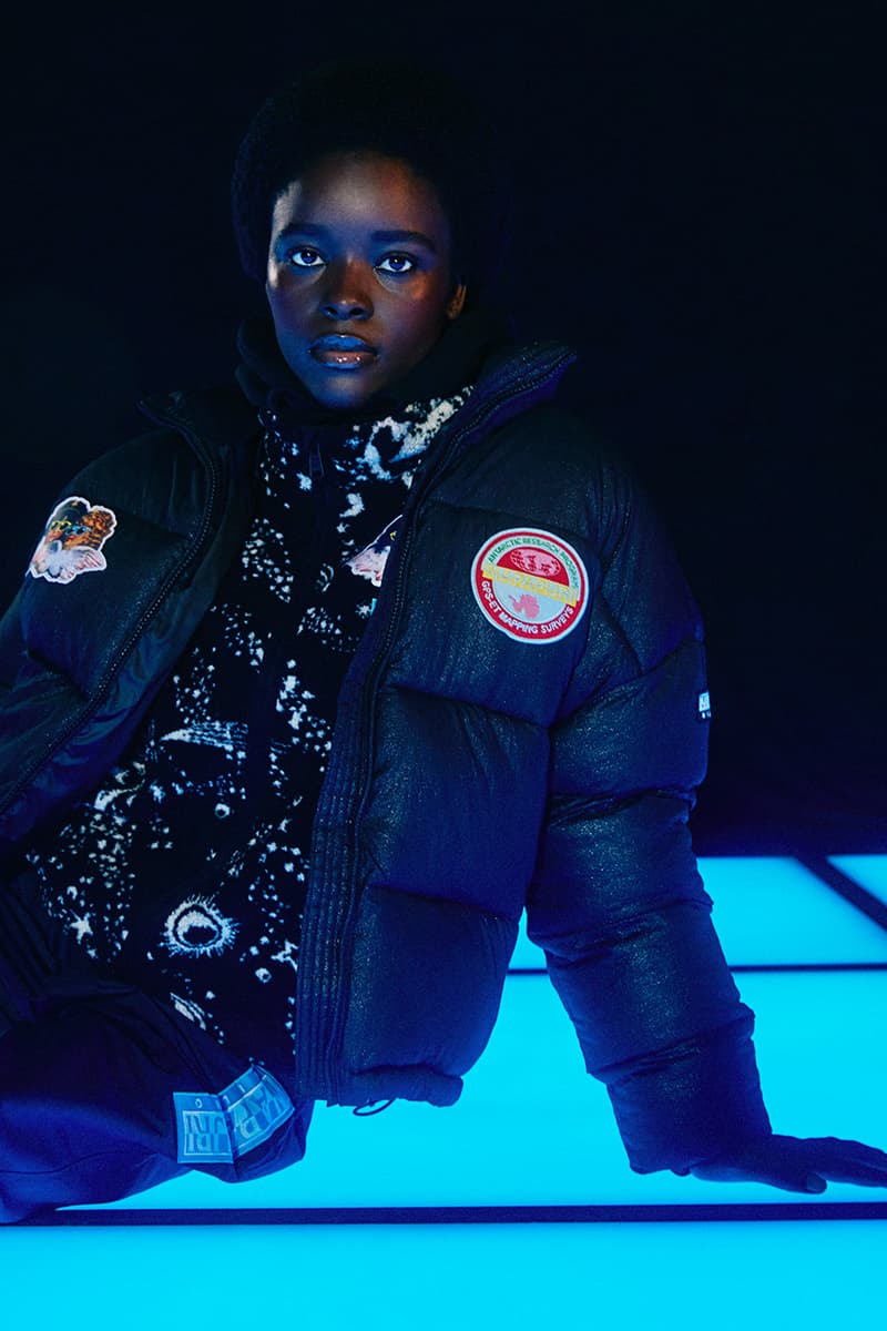 fiorucci napapijri collab jackets ski puffer 