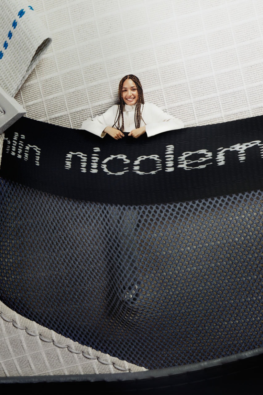 Nicole McLaughlin Reebok Club C Geo Mid Collaboration Upcycling Designer 