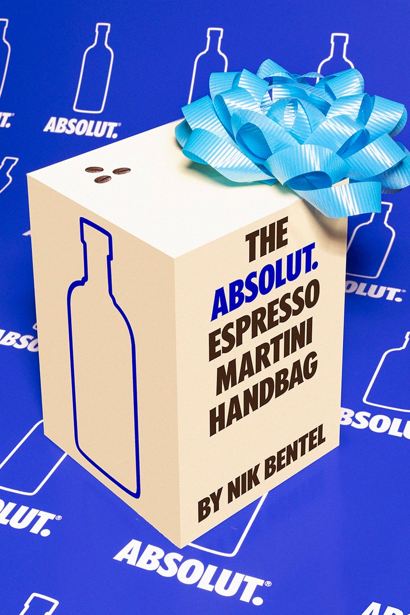 nik bentel espresso martini absolut vodka bag