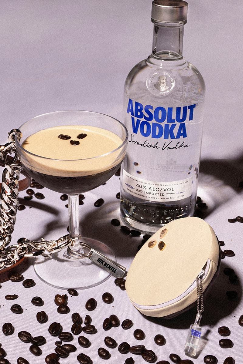 nik bentel espresso martini absolut vodka bag