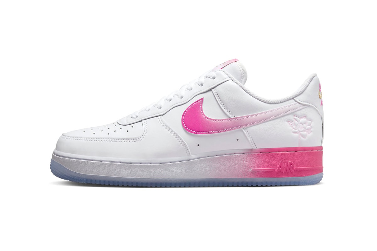 Nike Air Force 1 Low Chinatown Pink White 40th Anniversary Price Release Date fd0778-100