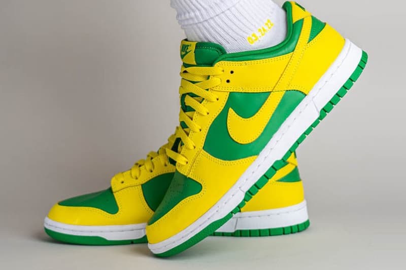 Nike Dunk Low "Reverse Brazil" Images, Release Info