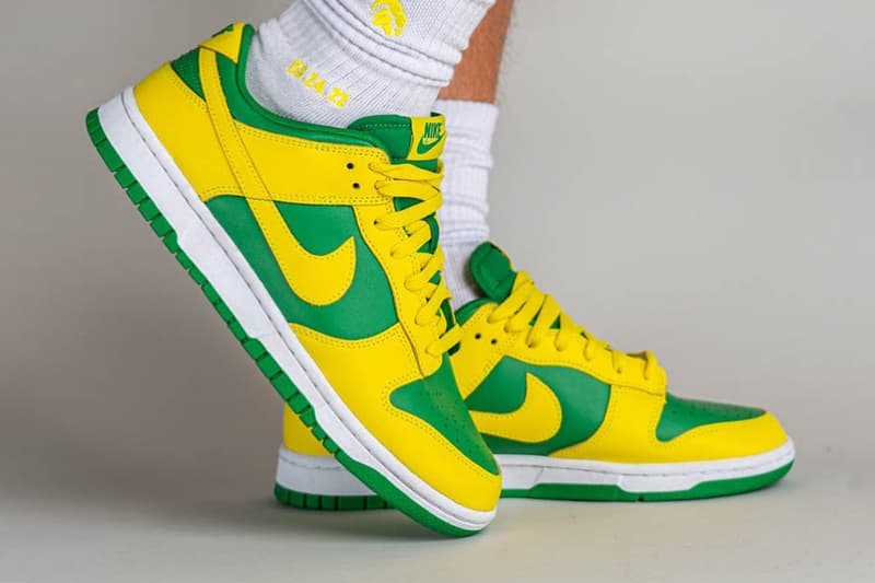 Nike Dunk Low "Reverse Brazil" Images, Release Info