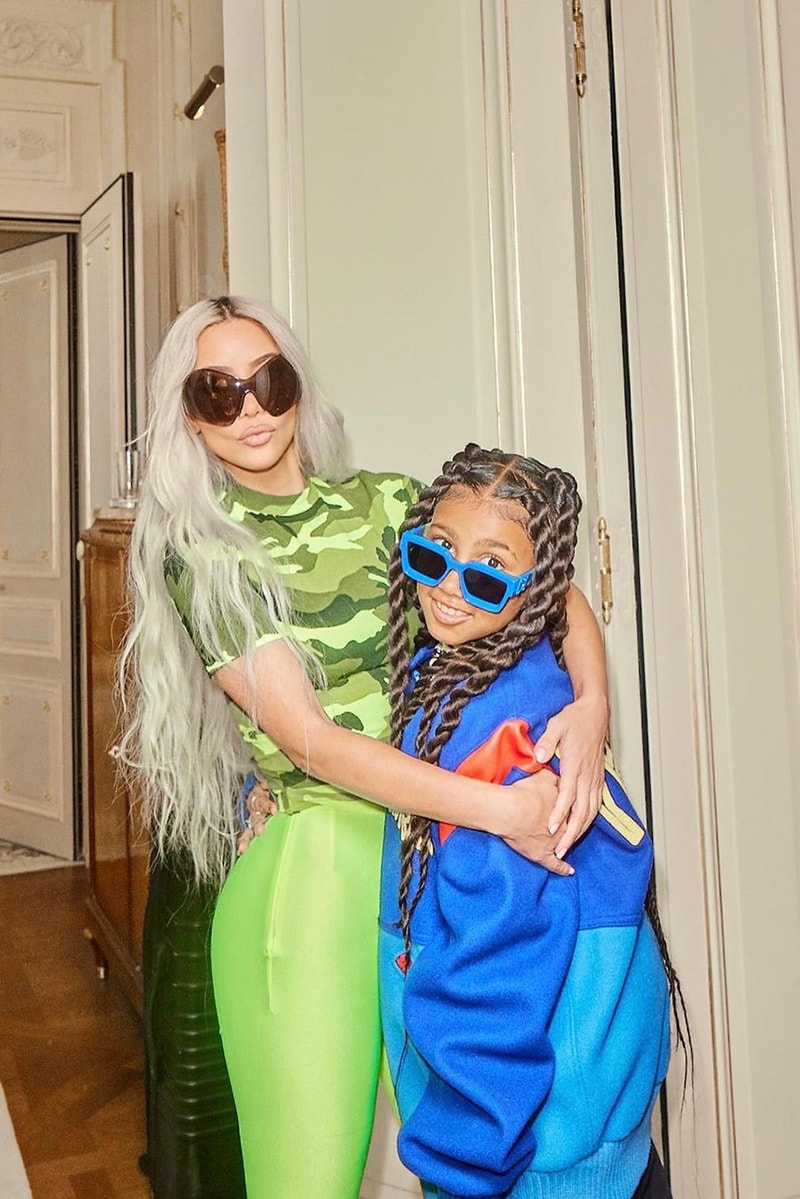 North West turns mom Kim Kardashian into the Grinch