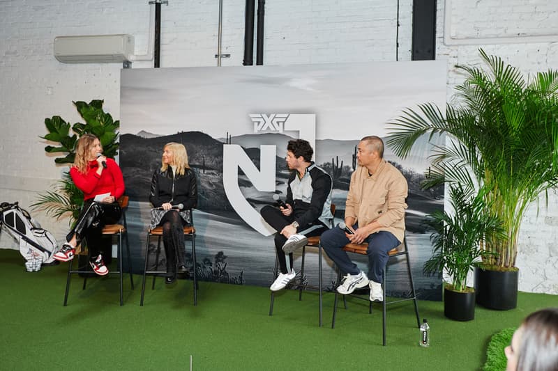 PXG Scottsdale National Golf Course Soho Pop-Up November 15 PXG x NJ Capsule Collection Apparel Singer Nick Jonas Trousers Sliders Polos Joggers