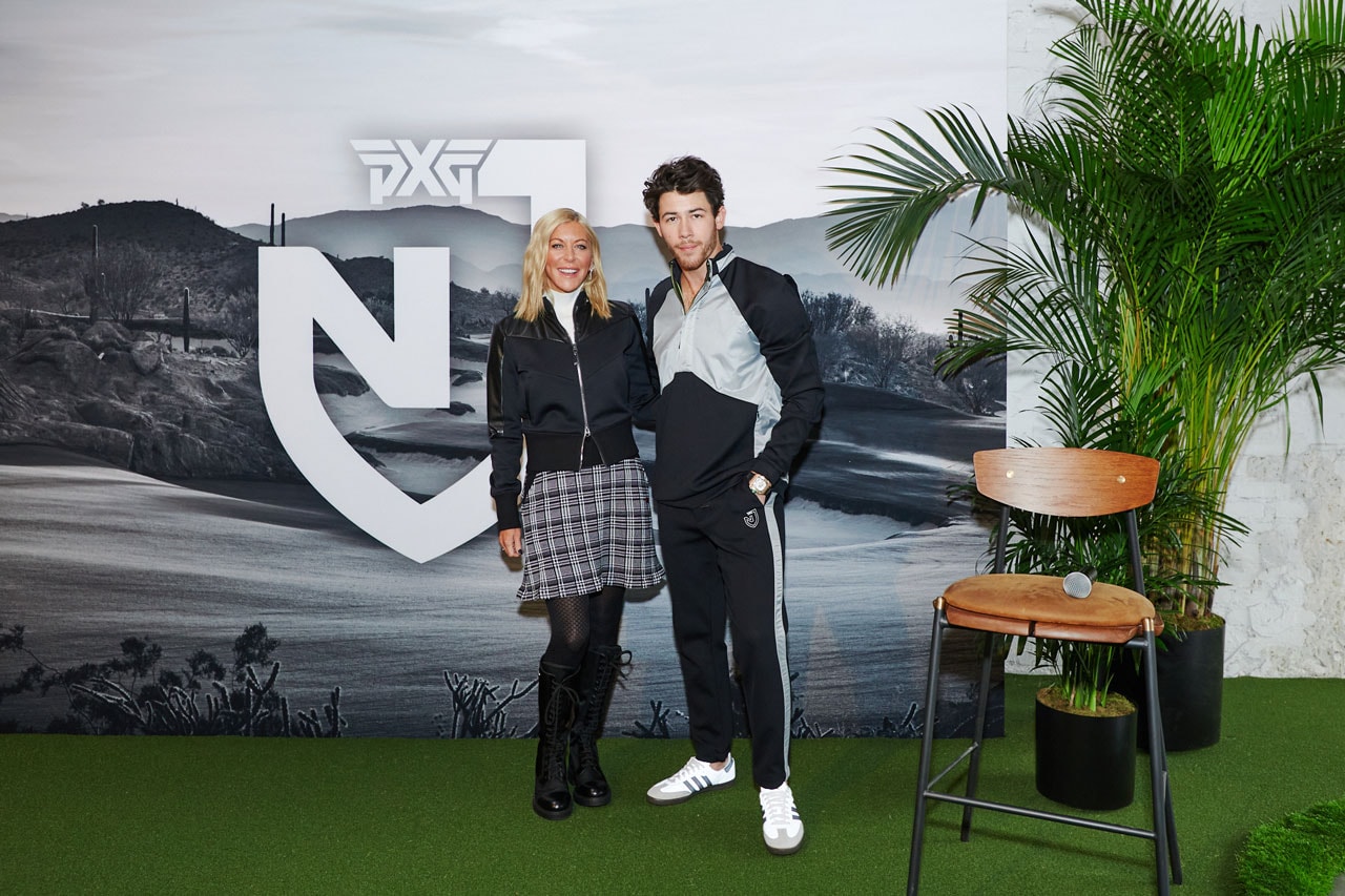 PXG Scottsdale National Golf Course Soho Pop-Up November 15 PXG x NJ Capsule Collection Apparel Singer Nick Jonas Trousers Sliders Polos Joggers