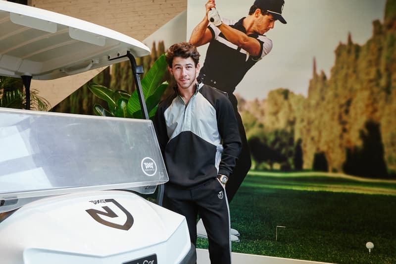 PXG Scottsdale National Golf Course Soho Pop-Up November 15 PXG x NJ Capsule Collection Apparel Singer Nick Jonas Trousers Sliders Polos Joggers