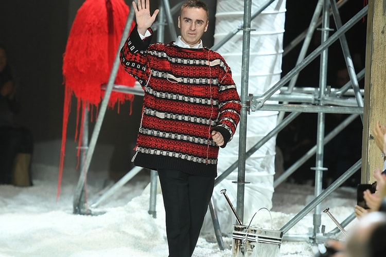 Raf Simons Is Ending His Namesake Brand