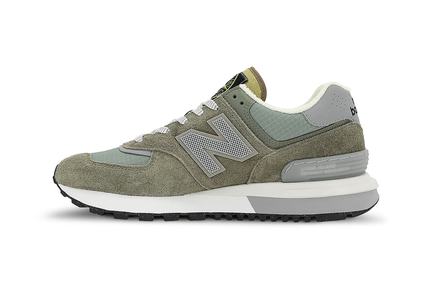 Stone Island New Balance 574 Collaboration Images RElease Info