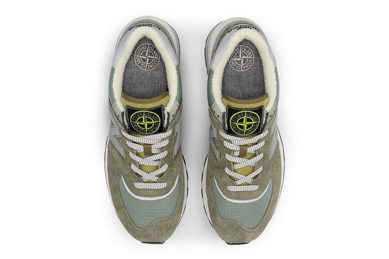 Stone Island New Balance 574 Collaboration Images RElease Info