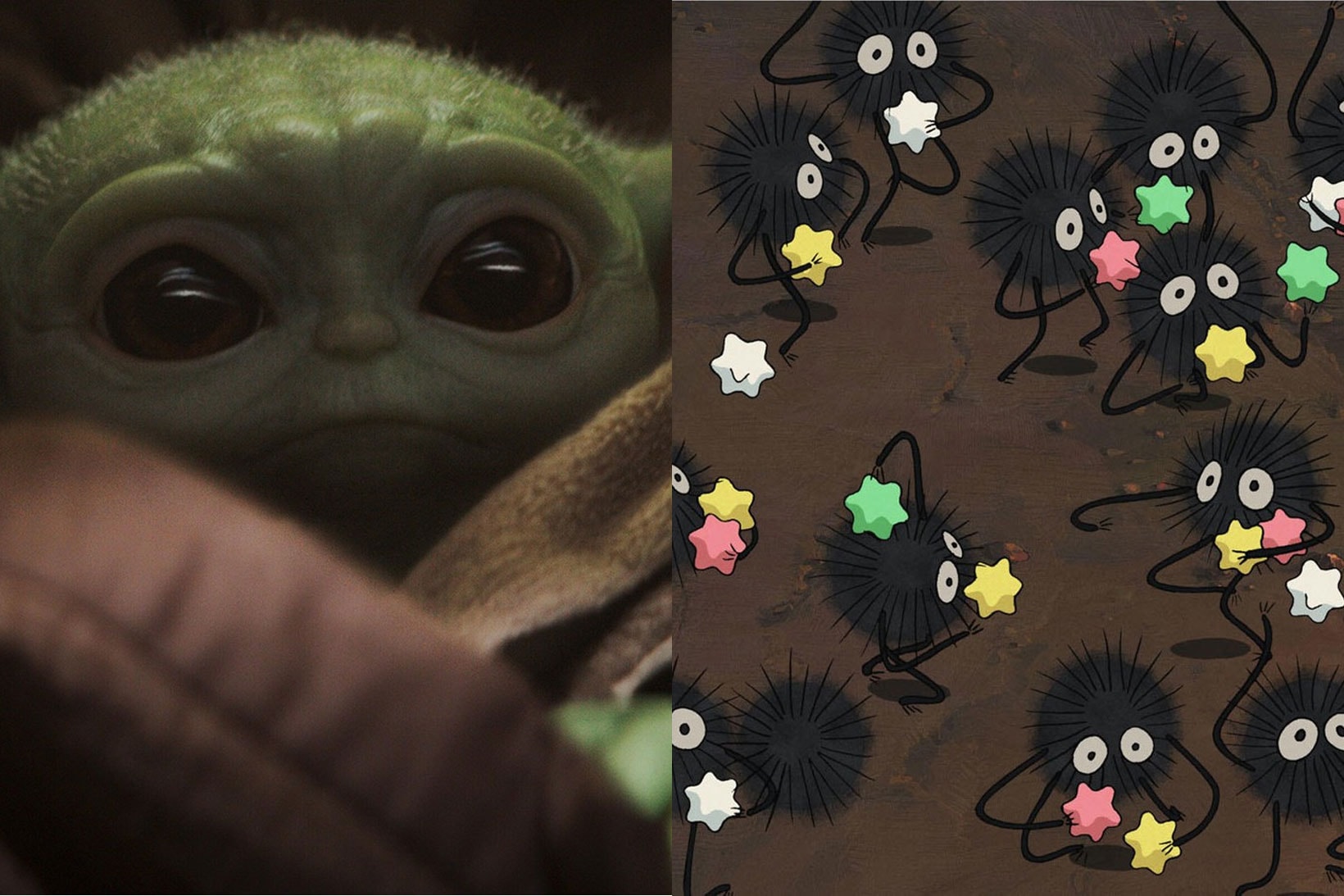 Star Wars Lucasfilm Studio Ghibli Collaboration Zen Grogu Dust Bunnies Disney Plus Where to Watch