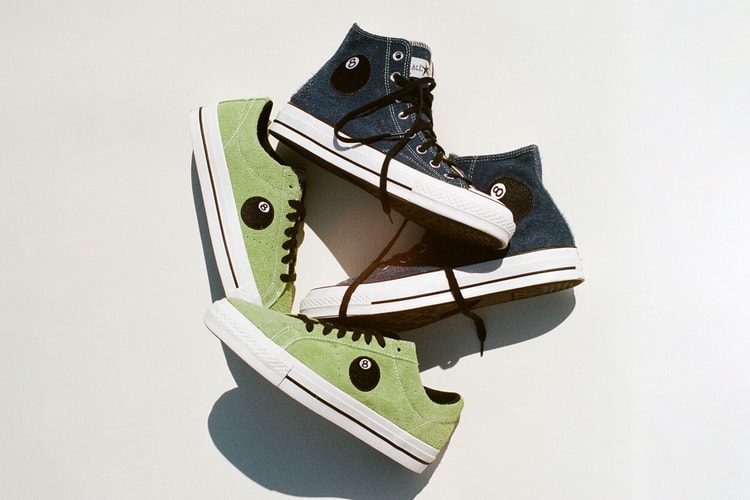 Stussy x Converse Join Forces for Collaborative Chuck 70 Hi and One Star