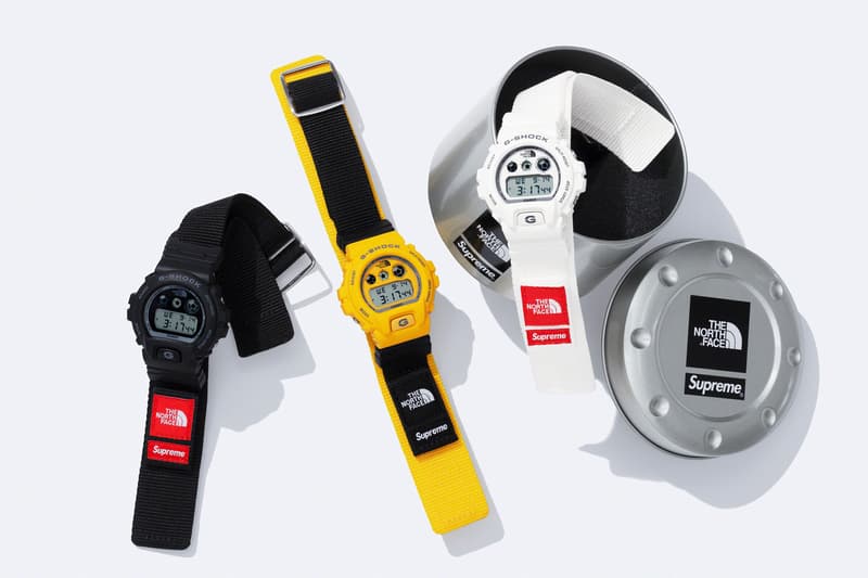 The North Face Supreme Fall Collaboration Outerwear Puffer Jacket G-SHOCK Watches Release Date Info