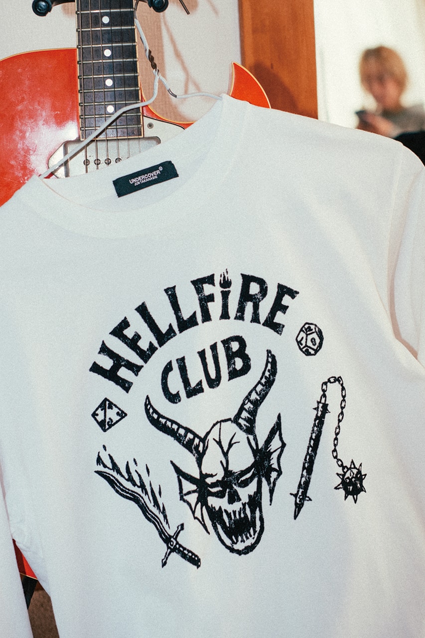undercover stranger things netflix hellfire club eddie munson jackets hoodies t-shirts sweatshirts 