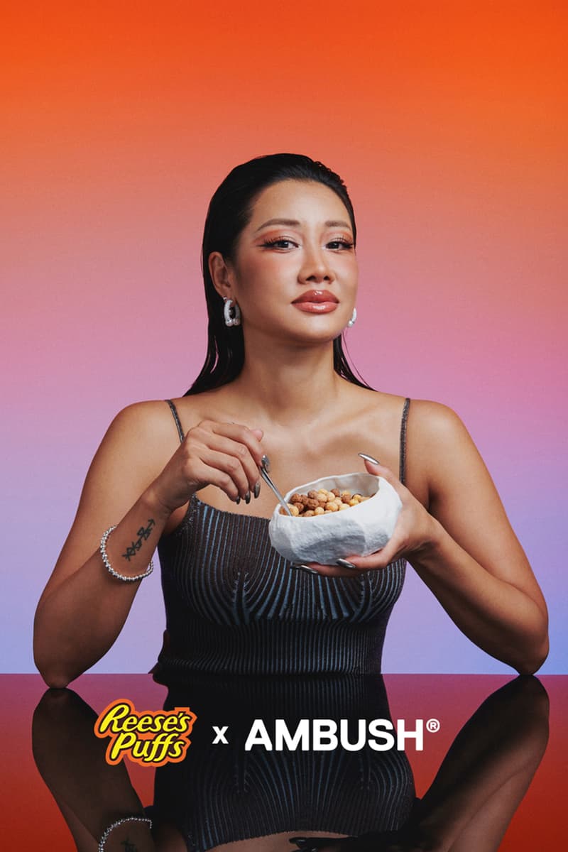 yoon ahn ambush reese's puffs cereal bowl silver chrome