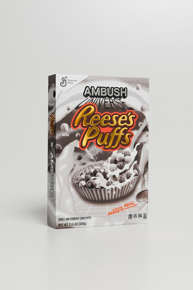 yoon ahn ambush reese's puffs cereal bowl silver chrome