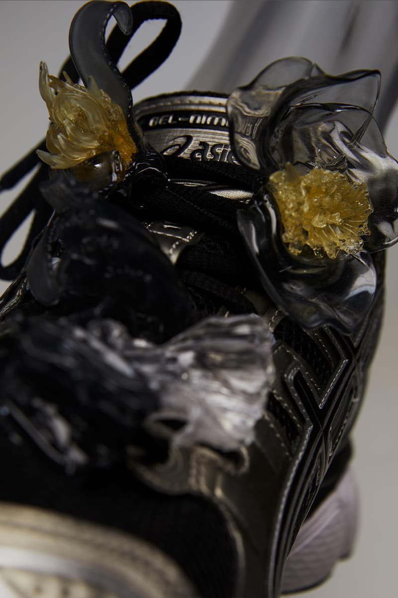 ASICS, Crafts for Mind, Florence Tetier, Nicolas Coulomb, Flowers, Jewelry, Footwear, Sneakers