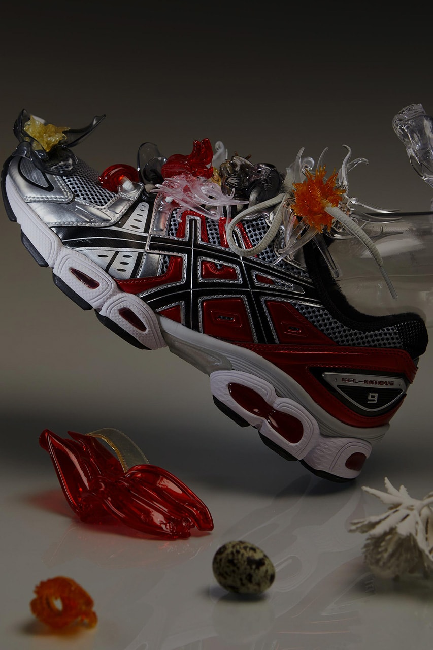 ASICS, Crafts for Mind, Florence Tetier, Nicolas Coulomb, Flowers, Jewelry, Footwear, Sneakers