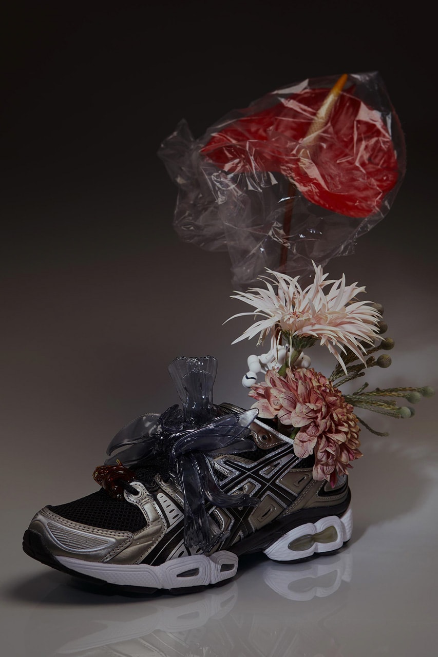 ASICS, Crafts for Mind, Florence Tetier, Nicolas Coulomb, Flowers, Jewelry, Footwear, Sneakers