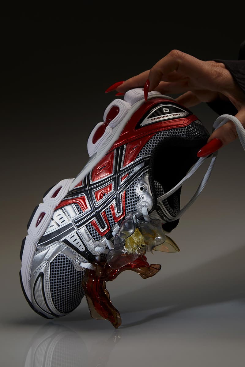 ASICS, Crafts for Mind, Florence Tetier, Nicolas Coulomb, Flowers, Jewelry, Footwear, Sneakers