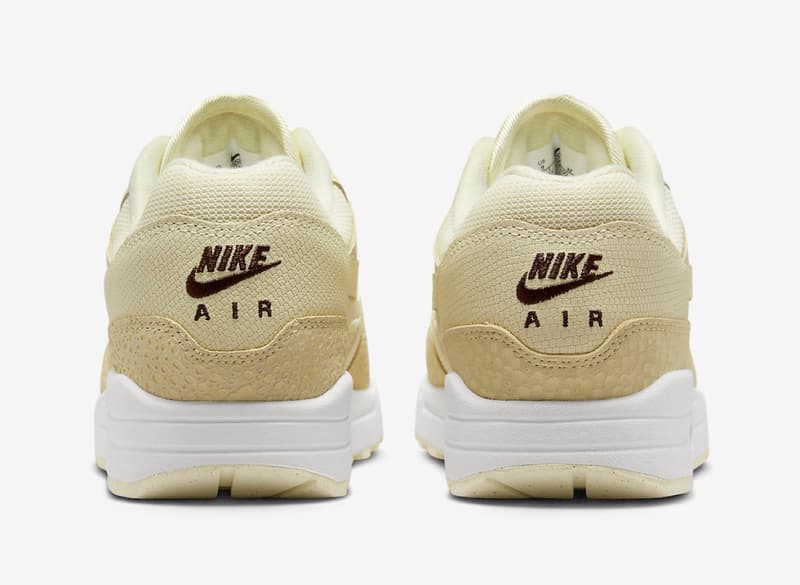 nike air max 1 87 coconut milk gold womens sizing shoe