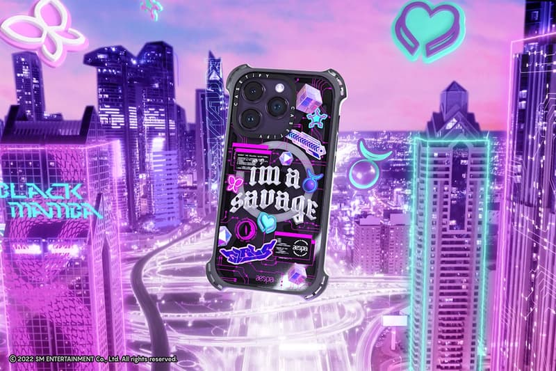 aespa Casetify K-pop Group Phone Cases AirPods Covers Tech Accessories Collaboration Release