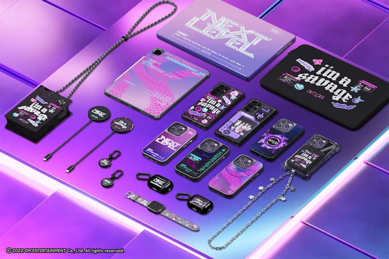 aespa Casetify K-pop Group Phone Cases AirPods Covers Tech Accessories Collaboration Release