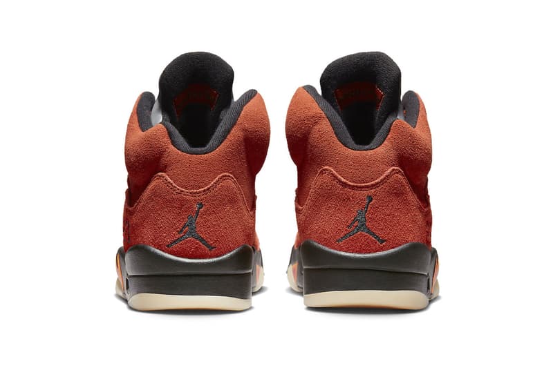 Nike Air Jordan 5 Mars for Her Womens Exclusive Martian Sunrise Fire Red Muslin Images Release