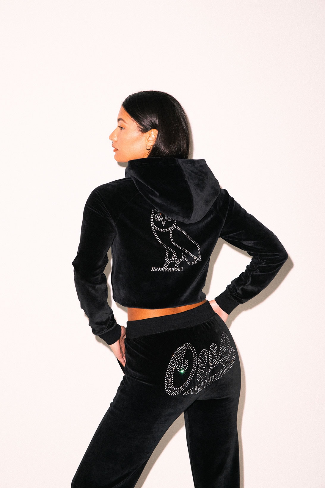 Drake OVO October's Very Own Womenswear Capsule Denim Velour Tracksuit Release Where to buy
