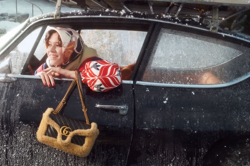 Gucci Apres-Ski Campaign adidas Collaboration Handbags Accessories Outerwear Release Info