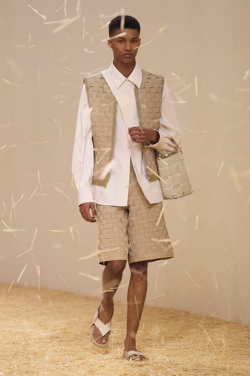 jacquemus spring summer paris runway hay dresses hats