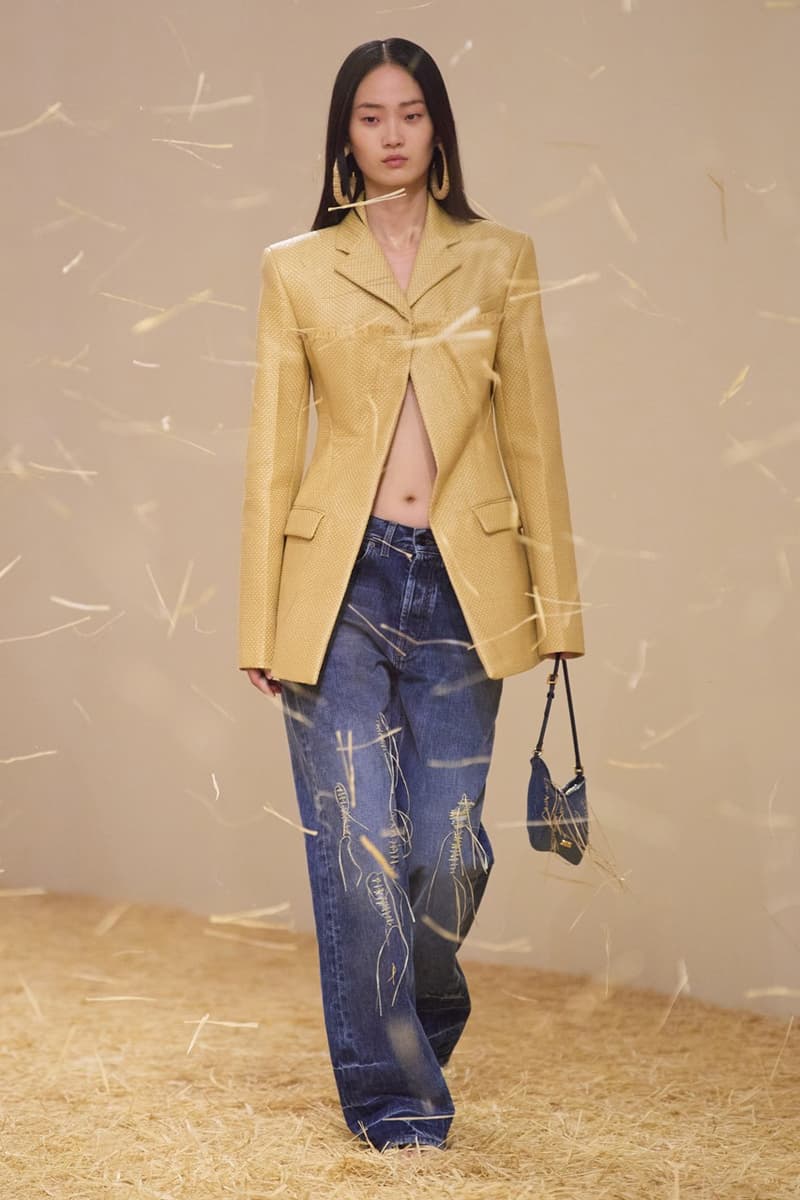 jacquemus spring summer paris runway hay dresses hats