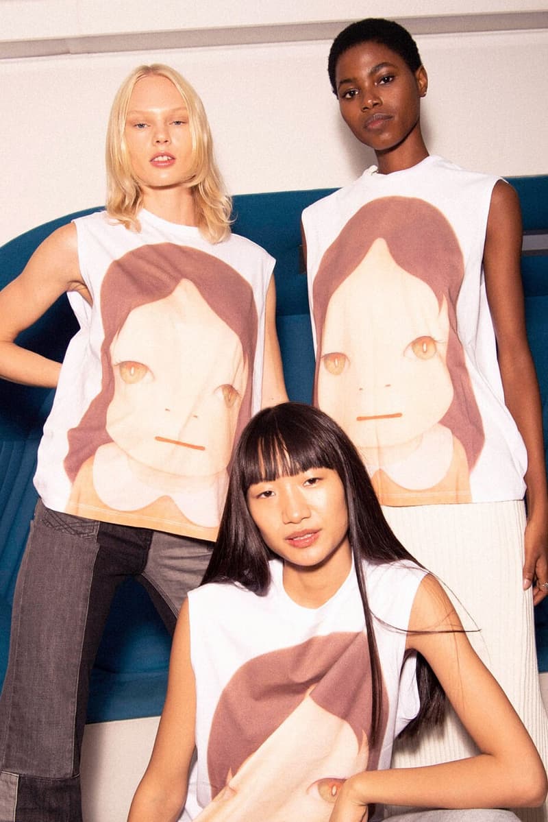 Yoshitomo Nara stella mccartney japan artist design art drawings slogans