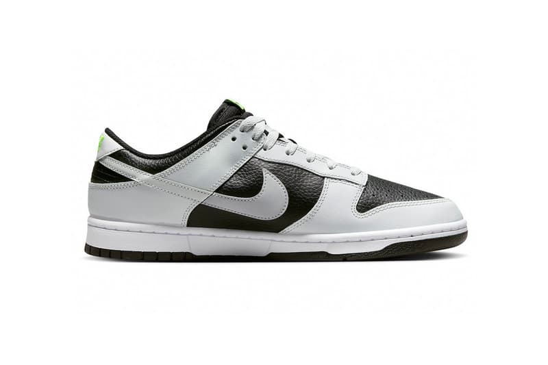 nike sneaker trainer dunk low reverse panda neon green