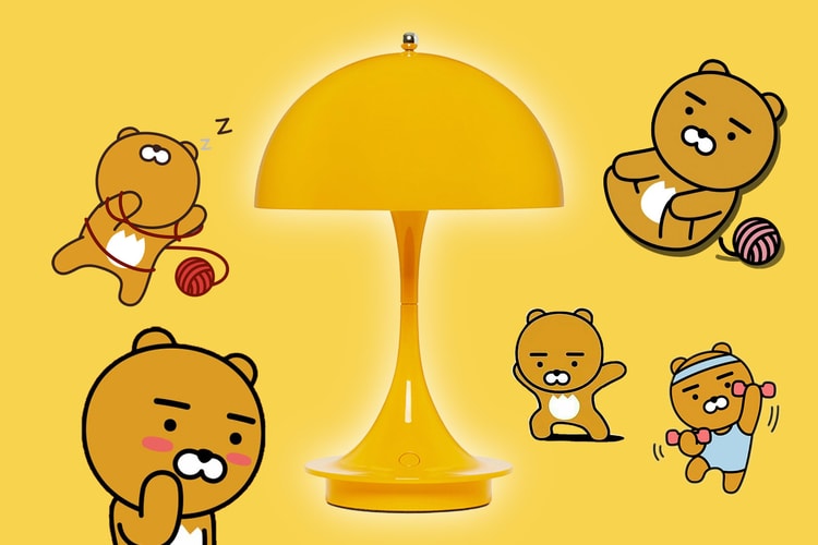 Kakao Friends Unexpectedly Teams up With Louis Poulsen on Ryan-Themed Lamp